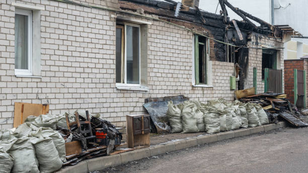 Professional Soot Cleanup technician working in Gladwyne, PA